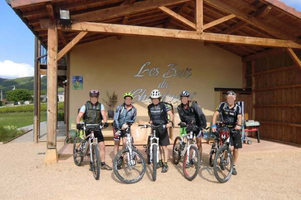 Randonnées VTT Beaujolais Buis du Chardonnet